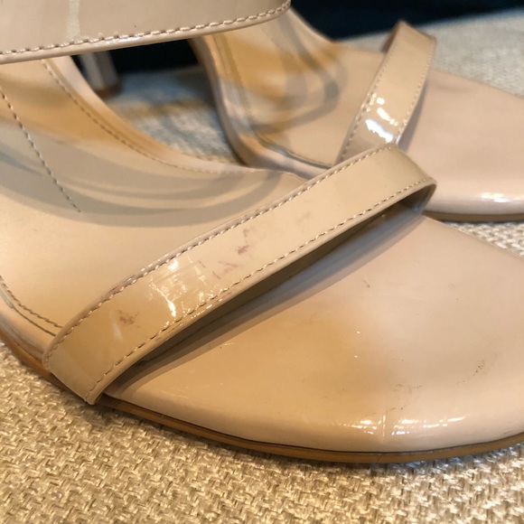 GIANNI BINI NUDE STRAPPY HEELS - Picture 4 of 5